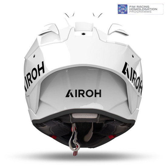 Airoh GP800 FIM Racing Approved 12K UD Carbon White Helmet