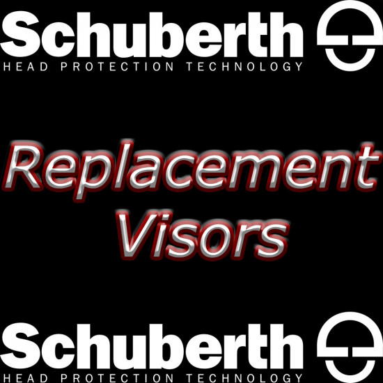 Schuberth SR1 Visor Race Blue Mirror Parts/Accessories - SKU 9114990003564