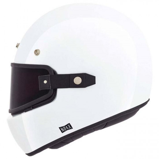 Nexx XG100 Purist White Full Face Helmets - SKU 01XGF0013301800L