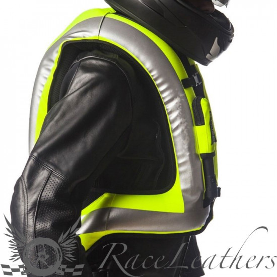Helite Turtle Technlogy Vest Black Fluo