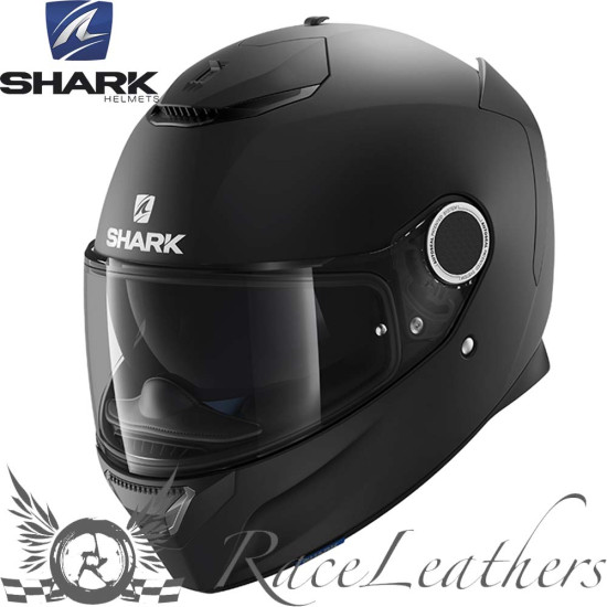 Shark Spartan Matt Black £242.99 Full Face Helmets - SKU 200/HE5032E/KMA1 from RaceLeathers Motorcycle Clothing