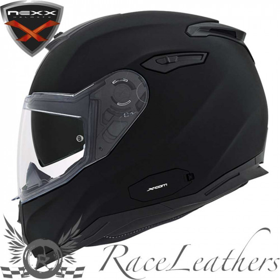 Nexx SX 100 Core Matt Black Full Face Helmets - SKU 01SXF0117401100L