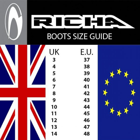 Richa Blade White Black Fluo £139.99 Mens Motorcycle Racing Boots - SKU 084/BLADE/WBF/39 from RaceLeathers Motorcycle Clothing