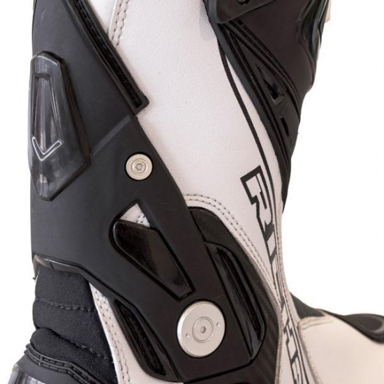 Richa Blade White Black White Mens Motorcycle Racing Boots - SKU 084/BLADE/WHT/39