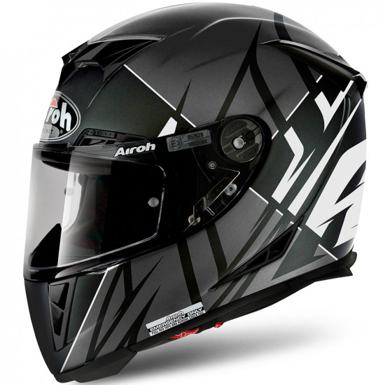 Airoh GP500 - Sectors White Matt Full Face Helmets - SKU ARH004L