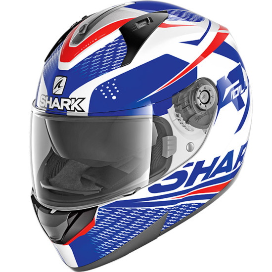 Shark Ridill Stratom Blue Red £125.99 Full Face Helmets - SKU 210/HE0542E/WBR1 from RaceLeathers Motorcycle Clothing