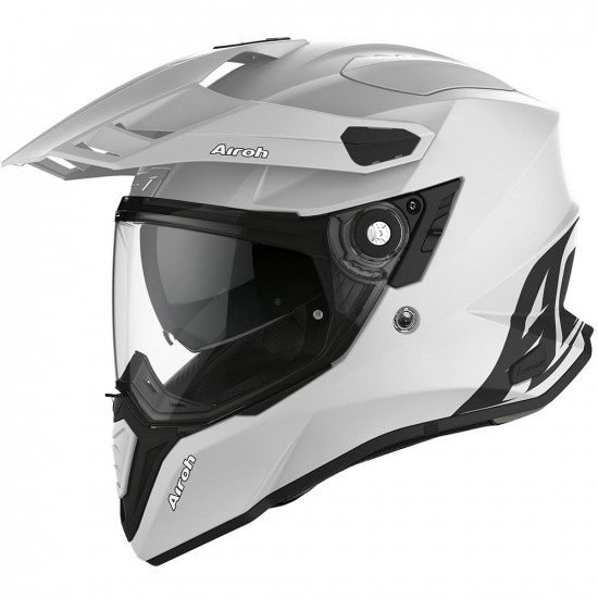 Airoh Commander Dual Sport Matt Concrete Grey Full Face Helmets - SKU ARH103L