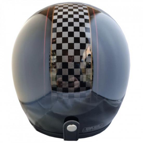 Viper Chequer Evo Gloss 500 Open Face Helmet