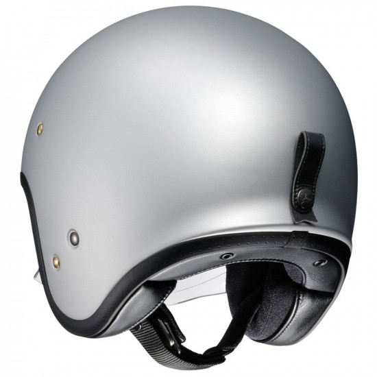 Shoei J.O. Matt Light Silver £329.99 Open Face Helmets - SKU 0162365 from RaceLeathers Motorcycle Clothing