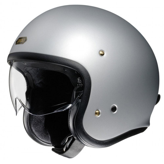 Shoei J.O. Matt Light Silver £329.99 Open Face Helmets - SKU 0162365 from RaceLeathers Motorcycle Clothing