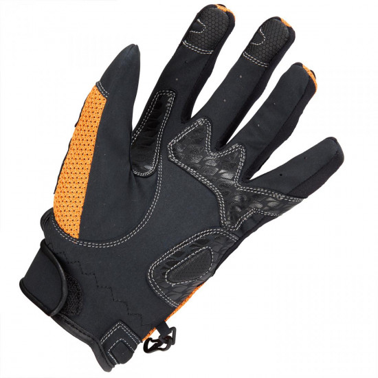 Spada MX Air Orange Vented Mens Motorcycle Gloves - SKU 0761230