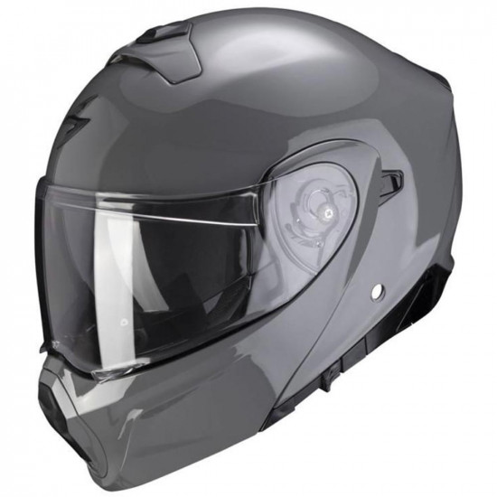 Scorpion EXO 930 Cement Grey Flip Front Motorcycle Helmets - SKU 75094100253L