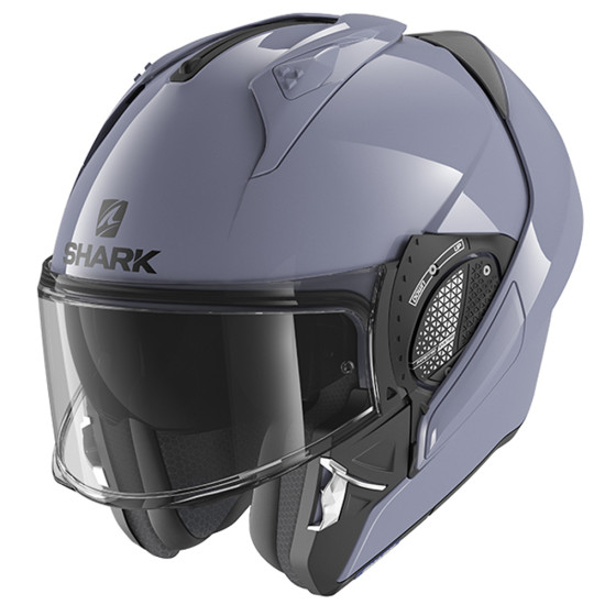 Shark Evo GT Gloss Grey S01 Motorcycle Helmet £379.99 Full Face Helmets - SKU 235/HE8910E/S011 from RaceLeathers Motorcycle Clothing