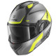 Shark Evo GT Encke Matt Anthracite Yellow Motorcycle Helmet