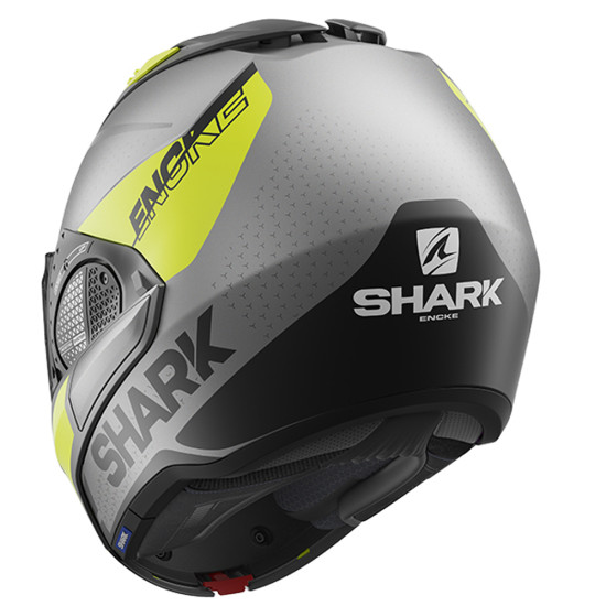 Shark Evo GT Encke Matt Anthracite Yellow Motorcycle Helmet £408.49 Full Face Helmets - SKU 235/HE8915E/AYK1 from RaceLeathers Motorcycle Clothing