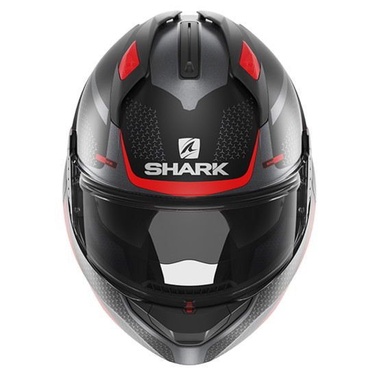 Shark Evo GT Encke Matt Black Anthracite Red Motorcycle Helmet