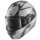 Shark Evo GT Encke Matt Silver Anthracite Motorcycle Helmet