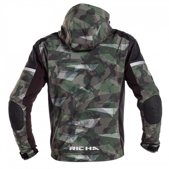 Richa Stealth Jacket Green Camo £296.99 Mens Motorcycle Jackets - SKU 082/STLTHJ/GC/10 from RaceLeathers Motorcycle Clothing