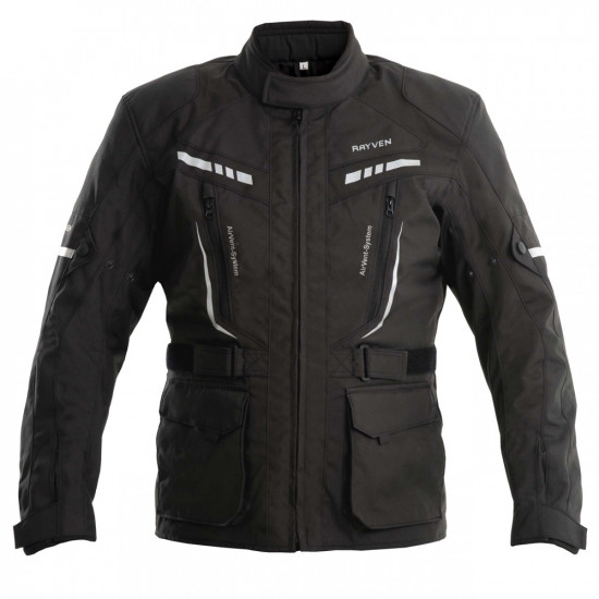 Rayven Scotty Black Waterproof Motorcycle Jacket Mens Motorcycle Jackets - SKU RLMWSCO046