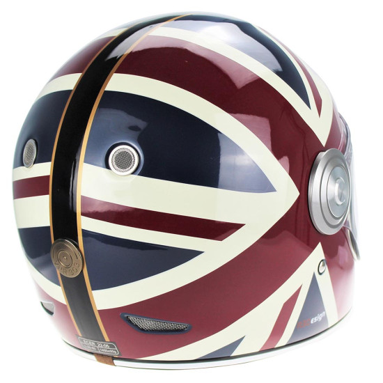 Viper F659 Premium Retro Union Jack £199.95 Full Face Helmets - SKU A258UnionJackXS from RaceLeathers Motorcycle Clothing