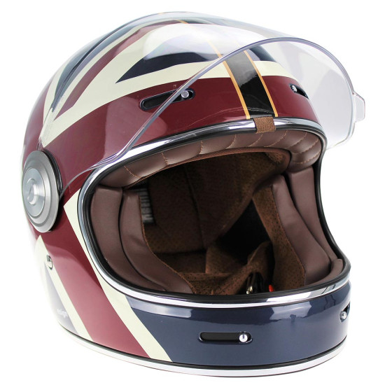 Viper F659 Premium Retro Union Jack £199.95 Full Face Helmets - SKU A258UnionJackXS from RaceLeathers Motorcycle Clothing
