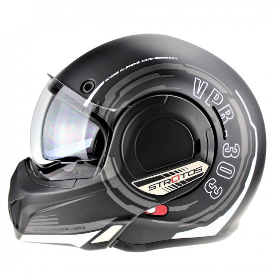 Viper F242 Reverse Revo Graphic Flip Front Motorcycle Helmets - SKU A256RevoGraphicXS