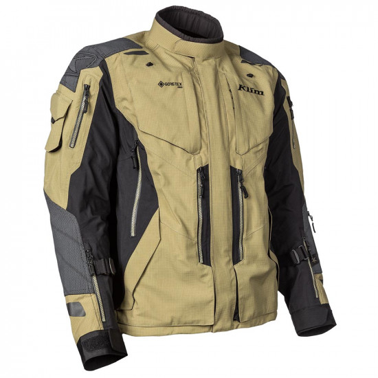 Klim Badlands Pro A3 Jacket Vectran Sage - Black Mens Motorcycle Jackets - SKU 4101-000-160-011