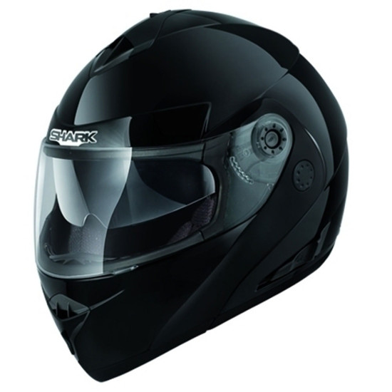 Shark Openline Prime Black £161.49 Flip Front Motorcycle Helmets - SKU 235/HE9650U/BLK1 from RaceLeathers Motorcycle Clothing