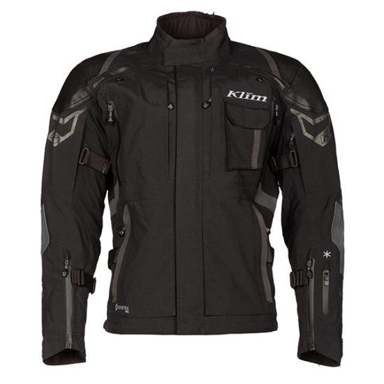 Klim Kodiak Stealth Black - Short Arm Version £999.99 Mens Motorcycle Jackets - SKU 3721-002-350-001 from RaceLeathers Motorcycle Clothing