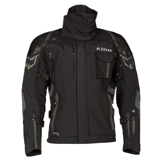 Klim Kodiak Stealth Black - Short Arm Version £999.99 Mens Motorcycle Jackets - SKU 3721-002-350-001 from RaceLeathers Motorcycle Clothing