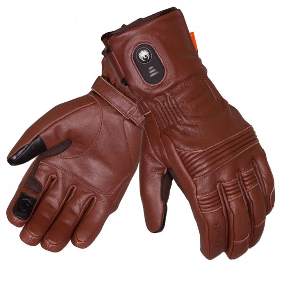 Merlin Minworth Mens Heated Glove Brown Mens Motorcycle Gloves - SKU MWG032/BRN/LAR