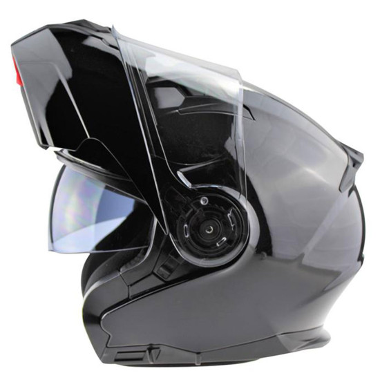 Viper RSV345 Gloss Black Helmet £99.95 Flip Front Motorcycle Helmets - SKU AFM064BlackXS from RaceLeathers Motorcycle Clothing