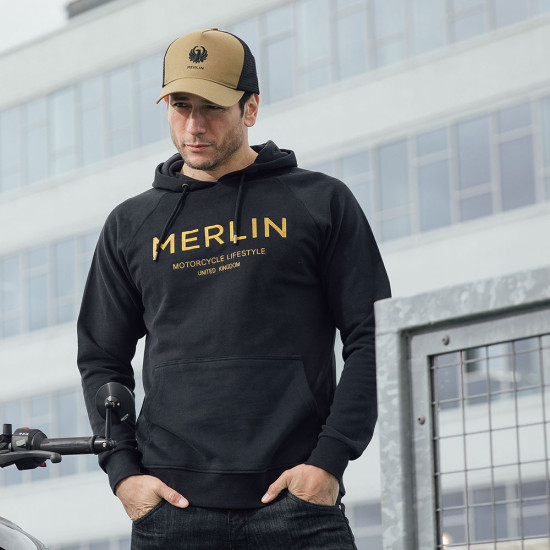 Merlin Lifestyle Sycamore Pull Over Hoody Black