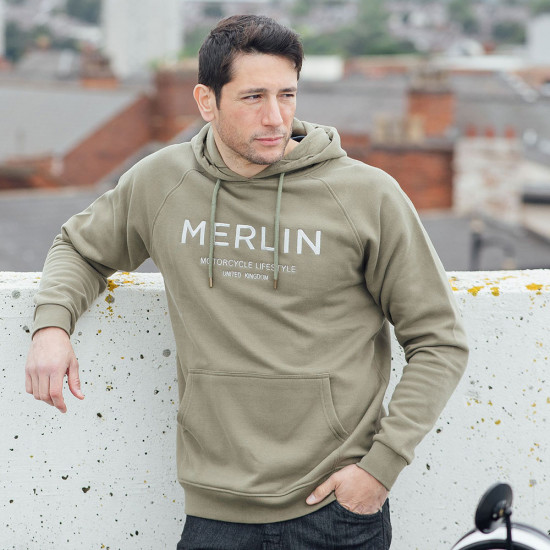 Merlin Lifestyle Sycamore Pull Over Hoody Khaki