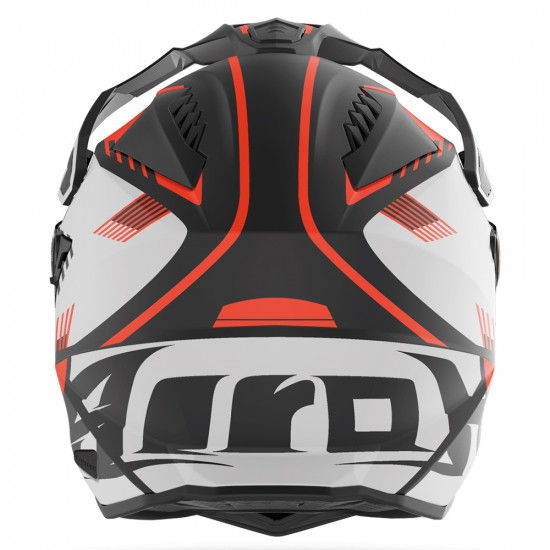Airoh Commander Boost Matt Orange Adventure Helmet Full Face Helmets - SKU ARH151L