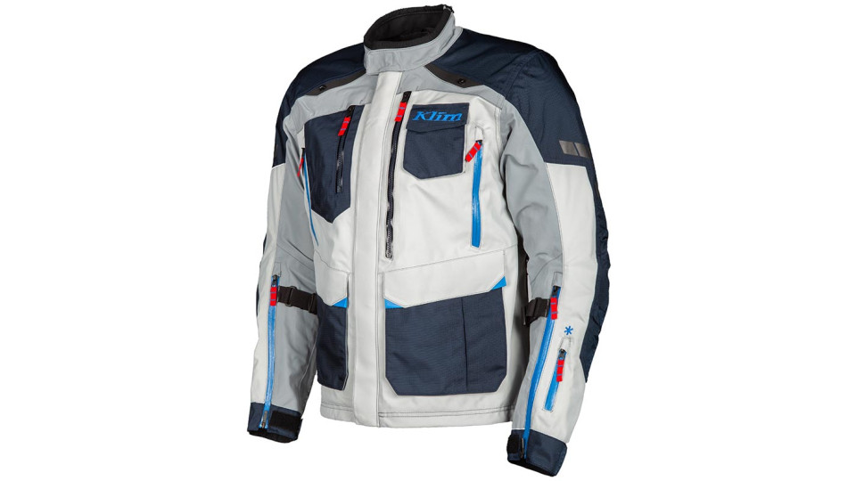 Klim Carlsbad Goretex Jacket Navy Blue Cool Grey