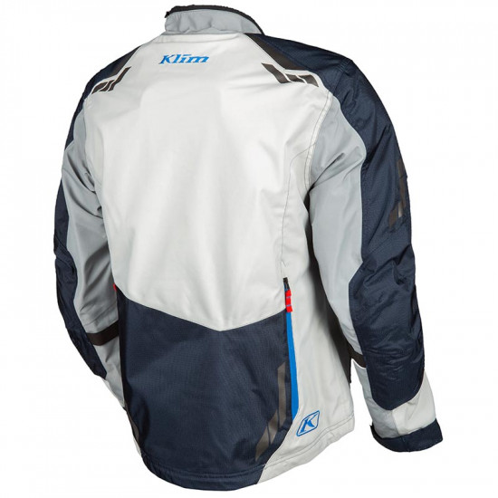 Klim Carlsbad Goretex Jacket Navy Blue Cool Grey Mens Motorcycle Jackets - SKU 6029-002-160-222