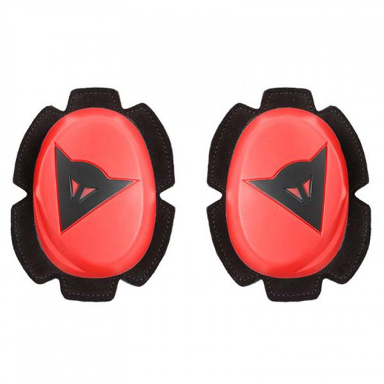 Dainese Pista Knee Slider 779 Fluo-Red Black £46.55 Clothing Accessories - SKU 917/1876166779 from RaceLeathers Motorcycle Clothing