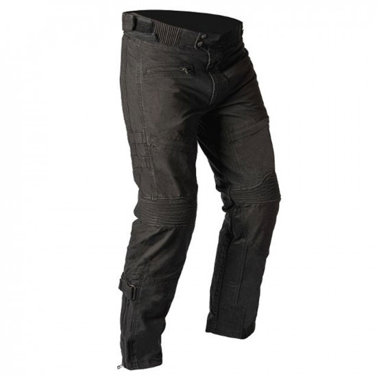 Mahala D3O Cordura Explorer Trouser Black Short Mens Motorcycle Trousers - SKU MWP159/BLK/SHT/MED
