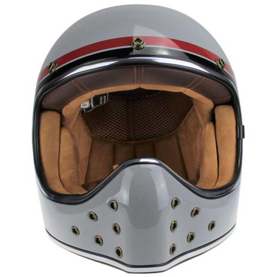Viper VPR.303 F701 MX Retro Stripe £124.95 Full Face Helmets - SKU A276RetroStipeXS from RaceLeathers Motorcycle Clothing