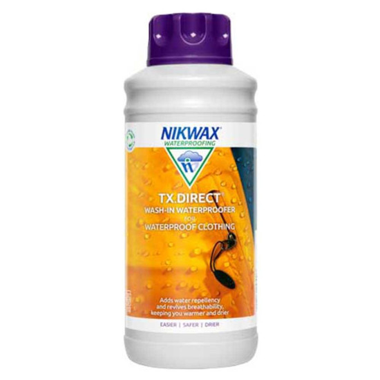 NIKWAX TX.DIRECT WASH-IN 1 LTR £19.99 Clothing Accessories - SKU RL0457768 from RaceLeathers Motorcycle Clothing