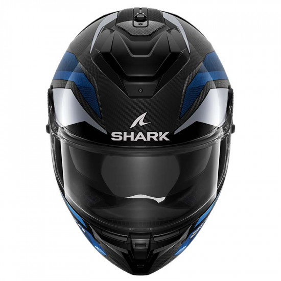 Shark Spartan GT Pro Ritmo Carbon Black Grey Blue £474.99 Full Face Helmets - SKU 200/HE1355E/DBU1 from RaceLeathers Motorcycle Clothing