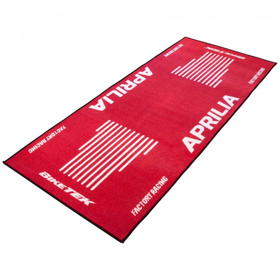 Biketek Series 3 Aprilia Logo Garage Mat