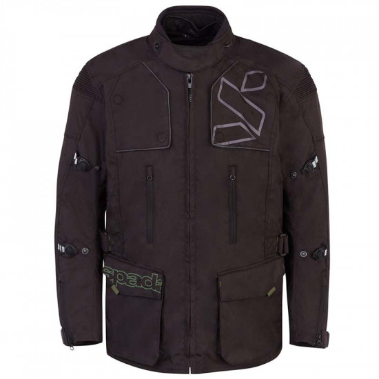 Spada Tucson V3 CE Jacket Black Mens Motorcycle Jackets - SKU 0822665