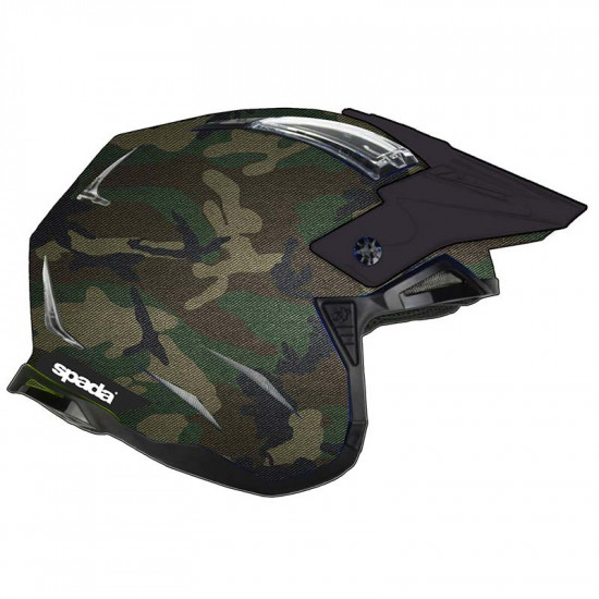 Spada Rock 06 Camo Helmet Open Face Helmets - SKU 0826267