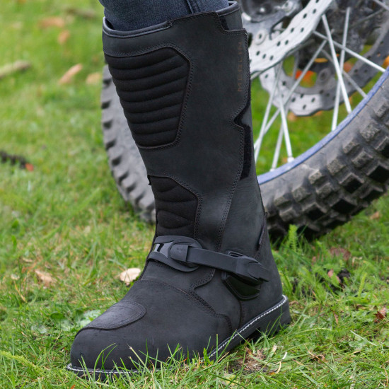 Merlin G24 Teton Black Boot Mens Motorcycle Touring Boots - SKU MWB081/BLK/07