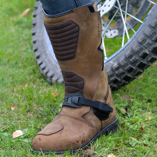 Merlin G24 Teton Brown Boot £183.99 Mens Motorcycle Boots - SKU MWB081/BRN/07 from RaceLeathers Motorcycle Clothing