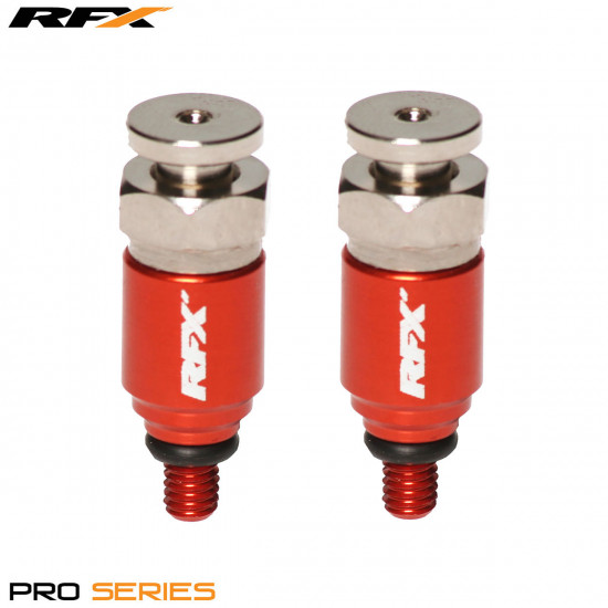 RFX Orange Fork Bleeders MX / Enduro Bike Accessories - SKU FXFB 501M4 99OR