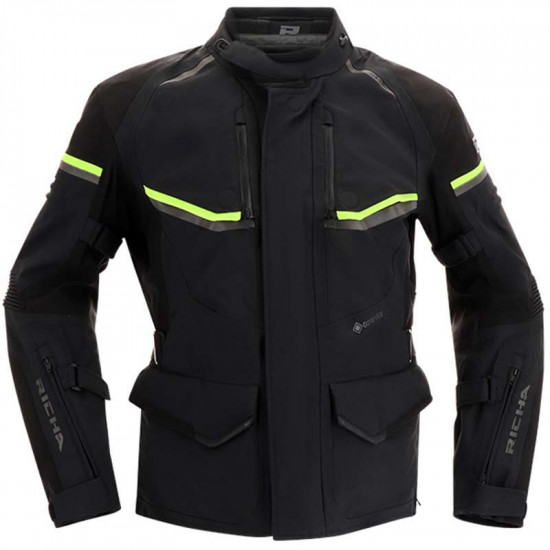 Richa Atlantic 2 GTX Jacket Black Yel Black Yellow