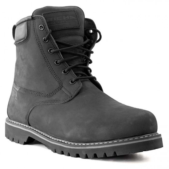 Richa Calgary Boot Black £129.99 Mens Motorcycle Touring Boots - SKU 084/CALGAR/BK/38 from RaceLeathers Motorcycle Clothing